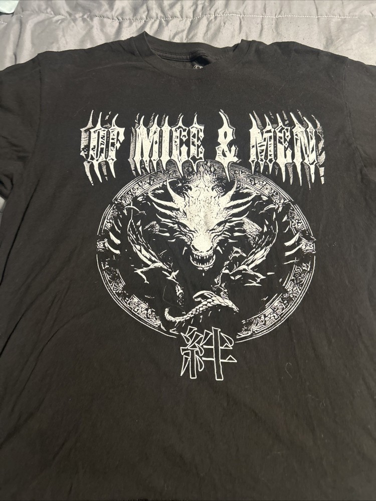 OF MICE & MEN Tour Shirt 2023 Mosh Squad Men’s L T Shirt