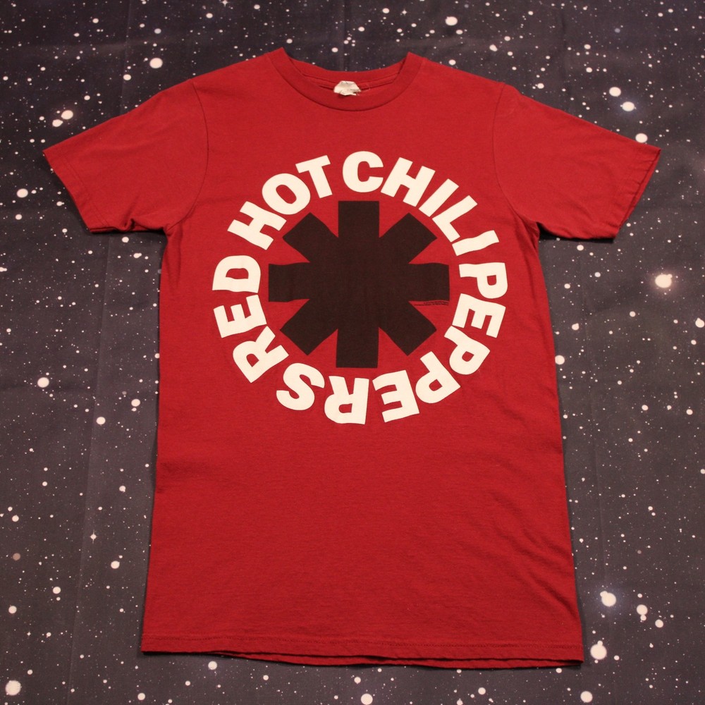 2013 Red Hot Chili Peppers Dark Red Band T-shirt – Small – Bay Island Sportswear