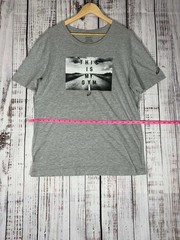ASICS T Shirt Mens Size XLarge Gray Graphic Athletic Casual Comfort graphic tee