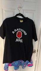 A Bathing Ape Black Graphic T-Shirt