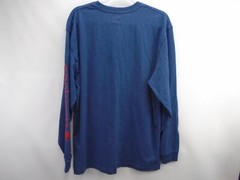 Carhartt K231 Mens Size M Mid-weight Long Sleeve Oversized Blue Workwear