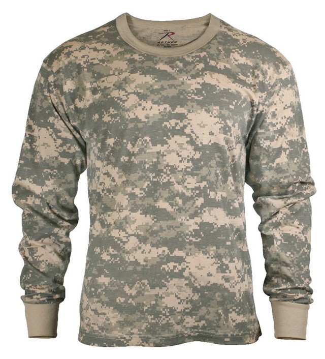 Rothco Long Sleeve Digital Camo T-Shirt – ACU