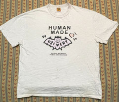 Human Made Uzi Vert T-Shirt size Large Grey distressed Gray