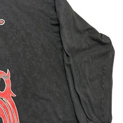 Vintage Slipknot Shirt Large Y2K Long Sleeve Tour Concert Nu Metal Rock Band Tee