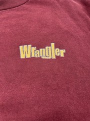 Vintage Wrangler Full Contact Sport Bull Rodeo T-Shirt USA Cowboy 90s Large L