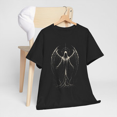 Goth Angel Cyber Sigil Fallen Wings Alt Alternative Horror T-Shirt