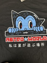 Travis Scott Astro World Astro Boy rufnek With Tags Rap T-shirt Size Large Rare!