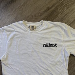 Coldkase Chrome Tshirt Size Medium White Short Sleeve