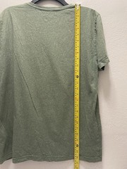Banana Republic Tech Cotton Moisture Wicking Green Crew Neck T-Shirt Mens M
