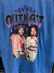 NWOT Outkast Mineral Wash Blue Short Sleeve Graphic Tee Unisex Large