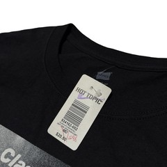The Clash London Calling T Shirt Punk Shirt Black Size M 19 x 28 (Stained)