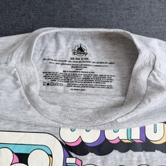 Walt Disney World Mens T Shirt Small Grey Marl Retro Disney Logo Chest 40″