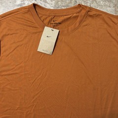 Nike Shirt Mens XL Orange Short Sleeve Tee Dri Fit Golf Crew Performance DX8730