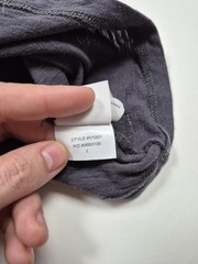 Vuori Rise Shirt Men’s L Gray Long Sleeve Tee Pima Cotton Pocket Crew Neck V1001