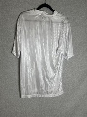 3 DELF USA Vintage Vibe Textured Shirts Men’s L Streetwear Shimmer Knit Lot Of 3