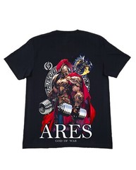 Iron Gods Ares Gym T-Shirt Pump Cover Gym Outfit Ares God Of War Tee Gym Tee