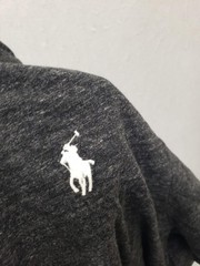 Polo Ralph Lauren Shirt Mens XL Black Custom Slim Fit Crewneck Classic Logo Tee