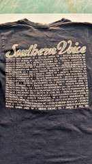 Tim McGraw Southern Voice 2 Sided Black Men’s Tour Concert T Shirt, size S