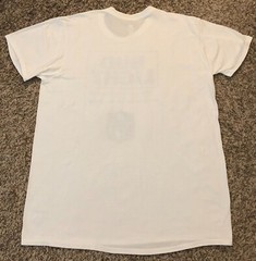 Bud Light Official Beer Sponsor Of The NFL Men’s White T-Shirt Size XL