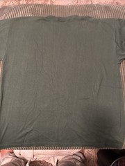 Australian Design Embroidered Kangaroo Men beige Short Sleeve T Shirt Sz. XL