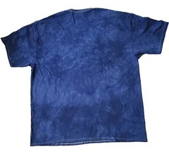 Men’s T-Shirt 2XL American Flag Red White & Blue Mountian Wolves Tie Dyed Plus