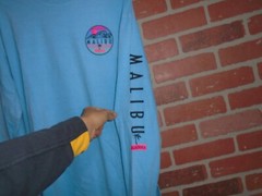 BLUE 84 MENS MALIBU CALIFORNIA HEAVY WEIGHT LONGSLEEVE TSHIRT SIZE XL