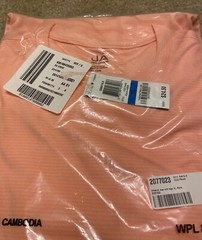 John Ashford Pink T-Shirt: Short sleeve Polyester Size XL