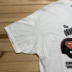 Vintage 1994 Schulenburg Shorthorns vs Refugio Bobcats Football Shirt Size XL