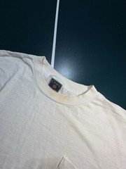 Vtg Chaps Ralph Lauren Single Stitch Pocket T Shirt Large Made In USA 90s Flaws