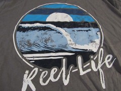 Reel Life Mens Tshirt Gray Large Nwt