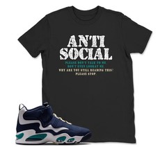 Griffey Max 1 Hall Of Fame 2026 Shirt to Match Anti Social, BLACK/WHITE