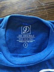 Detroit Grooming Co. Small T shirts – Red, Gray OR Blue – your choice! USA made!