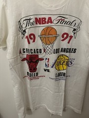 1991 NBA Finals T-shirt Lakers Vs Bulls