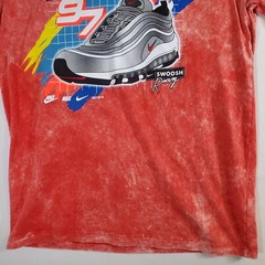 The Nike Tee Red Tie Dye Acid Wash Air Max 97 Racing Medium TShirt Graphic Shirt