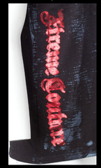 XTREME COUTURE by AFFLICTION Black LOST SQUARDRON Short Sleeve Slim Fit T-shirt
