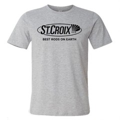St. Croix Fishing Rods Men’s Grey Size S to 5XL