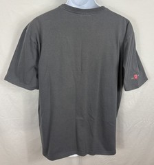 Vintage 90s Mossimo Graphic Print “Global Energy” T-Shirt Men’s Large Faded Gray