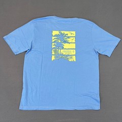 johnnie-O Palm Paradise Graphic S/S Shirt Malibu Blue M L XL 2XL Modal Surf USA