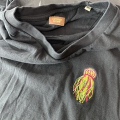 Common People Jelly Fish T Shirt L Size Large Black Tee Jellyfish Embroidered