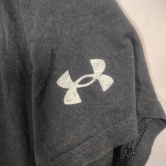 Under Armour T-Shirt Mens Large Black Project Rock Iron Paradise Graphic Cotton