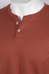 Free Fly Men’s Heritage Henley Long Sleeve Bamboo Shirt Clay UPF 50+