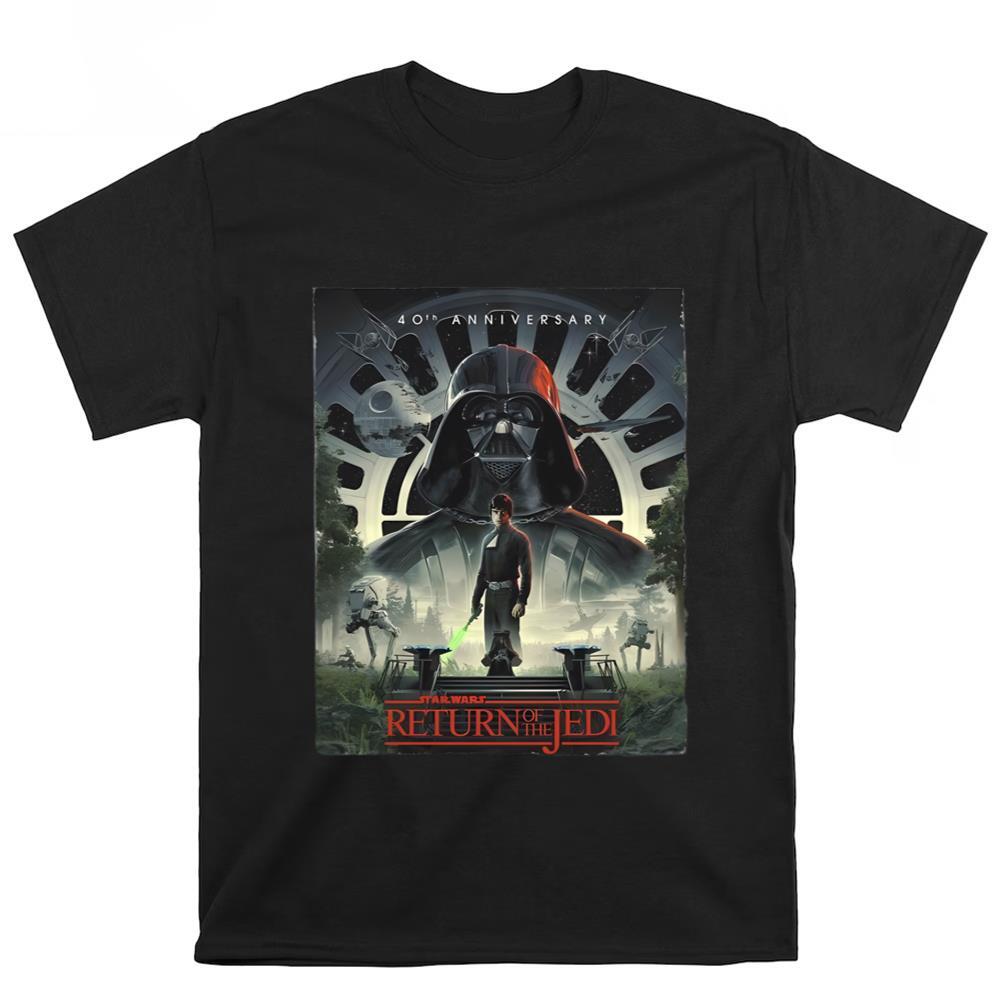Star Wars Celebration Epic Full Cast Return Of The Jedi 40Th Anniversary T-Shirt