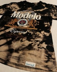 NEW Diamond Supply Co x Modelo Especial Beer Tie Dye Acid T-Shirt SMALL Cerveza