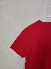 Maxi Milian N Y Men Shirt Large Red Bandana Patchwork Cotton B Short Sleeve T