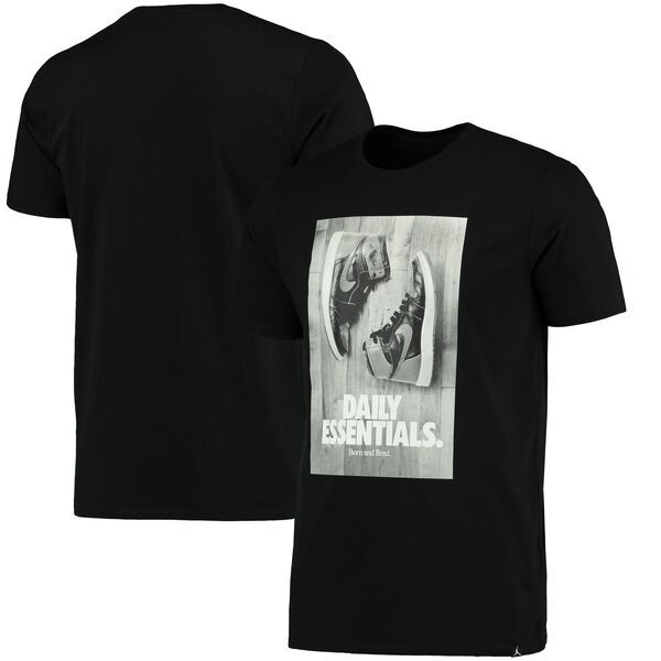 Nike Air Jordan Retro 1 “Daily Essentials” Men’s T-Shirt Black Men’s 2XL BNWT