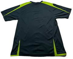 Puma Mens Training T-Shirt Black & Lime Green Gradient Halftone Football