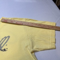 O’neill Shirt Size M Soft Yellow Surfing First Name in the Water Cotton #0085
