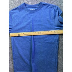 Carhartt Long Sleeve T-Shirt Mens Small Blue Graphic Logo Loose Fit TK0231-M