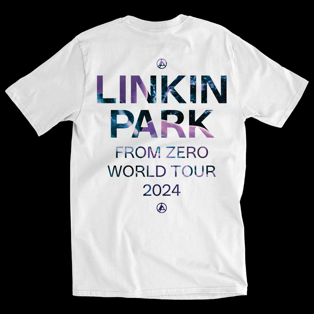 Linkin* Park From Zero World Tour Graphic Multicolor Short Sleeves T Shirt