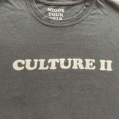 Migos Shirt Mens XL Black 2018 Culture II Tour North American Concert Rap Tee